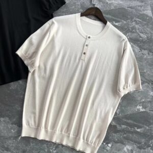 로로피아나-Loro Piana 남성반팔 니트셔츠-12355