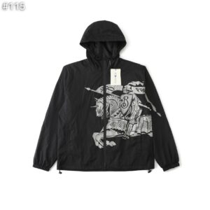 버버리 EKD 나일론 후드 윈드 자켓