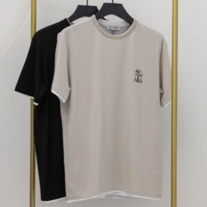 브루넬로쿠치넬리 [Brunello Cucinelli] 브루넬로쿠치넬리 로고 반팔티셔츠