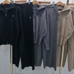 폴로 카라집업 니트세트