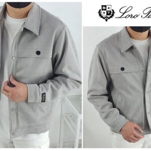 로로피아나 남성 스웨이드 자켓 [고급]
