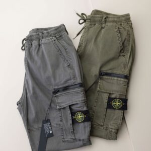 스톤아일랜드 [STONE ISLAND] 가먼트다잉 카고 팬츠