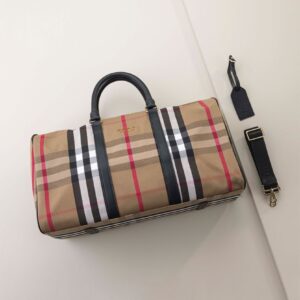 버버리 [BURBERRY] 엑스트라 체크 더플백