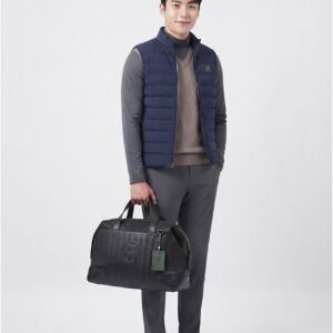 지포어 [G/FORE] 서클 G's 우븐 보스턴백 블랙