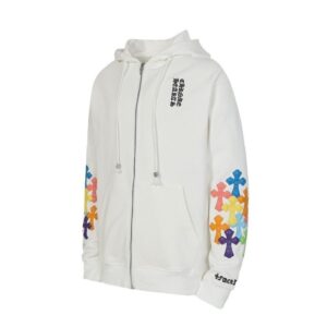 크롬하츠 K26 ChromeHearts 멀티 컬러 크로스 후드집업