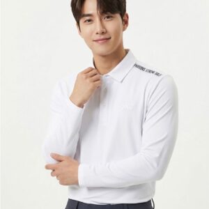 PXG [PXG] 남성 웜 슬리브 카라 긴팔 티셔츠