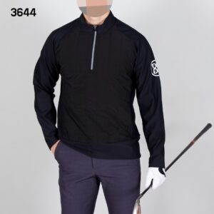 지포어 남자 3644 가슴패딩 반집업 기모 티셔츠