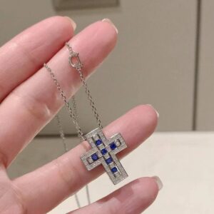 다미아니 벨에포크 사파이어 & 다이아몬드 네크리스