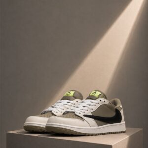 나이키 [NIKE] 에어조던 1 로우 골프 x Travis Scott 트래비스 스캇 Neutral Olive