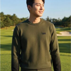 PXG 그라데이션 라운드 넥 스웨터