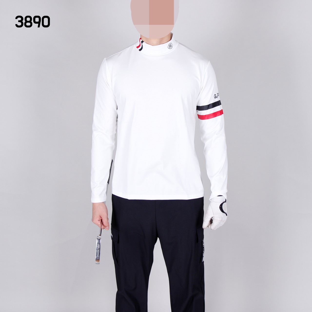지포어 남자 3890 팔배색 기모 이너티