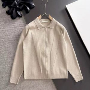 더로우 니트집업